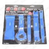 Набор лопаток для разборки обшивки 5 пр. ( синий пластик ) FORCE